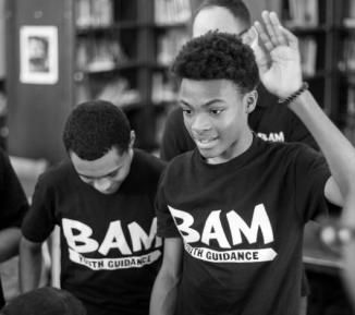 Young boys at BAM