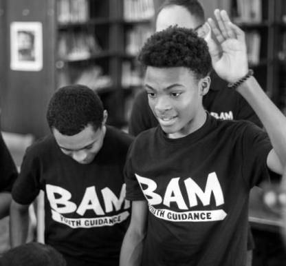 Young boys at BAM