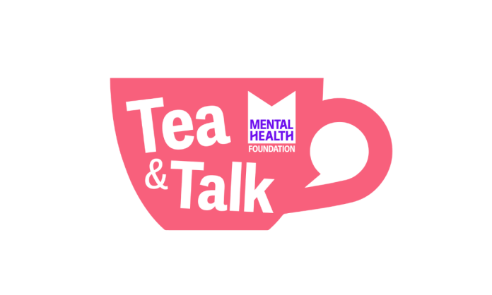 Tea & Talk logo - pink