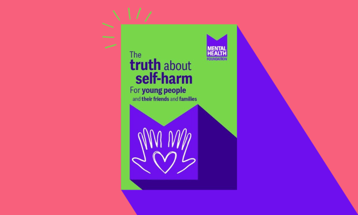 Cover of the publication 'The truth about-self harm'