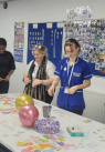 Group of healthcare workers taking part in workshop