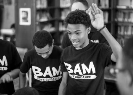 Young boys at BAM