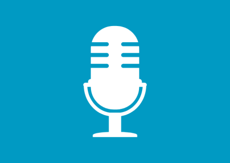 Podcast microphone graphic